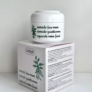 Crema facial aguacate piel seca y cansada